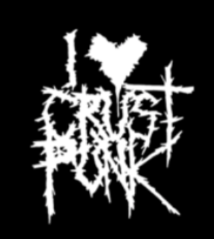 I love Crust Punk - Patch